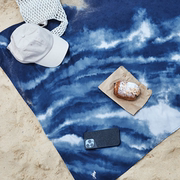 外贸沙滩巾游泳速干浴巾吸水印花沙滩巾成人便携海边旅行儿童浴巾