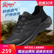 强人3515作训鞋男新式超轻训练鞋户外登山鞋透气运动鞋休闲徒步鞋