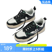 中国乔丹运动鞋板鞋2024春季潮流复古低帮皮面，休闲鞋运动男鞋