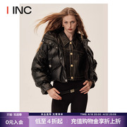 ODTD 设计师品牌IINC 23AW茧型搭袖短款羽绒服外套上衣女