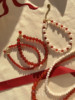 《红袖添香》复古新中式新年高级感显白天然红玛瑙施家珍珠手链女