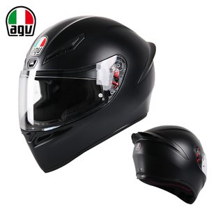 agv摩托车头盔k1s赛车盔机车，全覆式防雾，全盔男女摩旅轻量跑盔