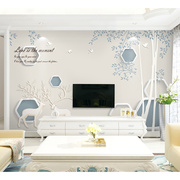 北欧电视背景墙装饰墙纸客厅影视，墙8d立体壁画，现代简约麋鹿壁纸