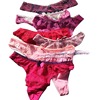 杂款外贸红色系列孤品女蕾丝网，纱刺绣性感丁字裤女t裤
