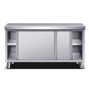 新疆西藏304不锈钢厨房柜橱柜组合柜工作台打荷台商用家用加