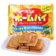 日本进口fujiya不二家小麦，黄油千层饼干38枚入千层酥