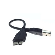 0.2米USB3.0移动硬盘数据线USB3.0高速数据线电脑连接线MicroB口