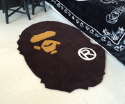 时尚潮牌ape客厅地毯沙发茶几垫卧室床边毯手工腈纶定制加厚免洗
