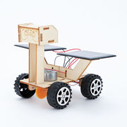 高用技术作品材料学生科技小制作太阳能月球车机器人科学玩具