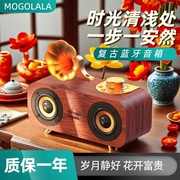 无线蓝牙音箱低音炮超大音量，便携式户外音响插卡u盘复古时尚文艺