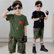 六一儿童迷彩服套装，男童夏季军装幼儿演出服特种兵，小孩军人解放军