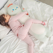 纯棉布娃娃恐龙长条玩偶睡觉抱枕儿童床上女生，安抚公仔夹腿布娃娃