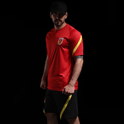 国足训练服中国队球衣夏季短袖，运动健身t恤套装比赛定制组队服