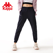 kappa卡帕复古运动裤，2023女舒适透气长裤轻薄锥形小脚卫裤夏