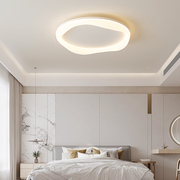 房间灯创意个性灯具法式奶油风圆形时尚浪漫LED卧室灯吸顶灯灯具