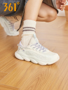 灵狐361女鞋运动鞋2024夏季361度轻便跑步鞋，软底休闲跑鞋女款