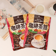 日本进口甘乐Kanro无糖糖果控糖孕妇0低卡红茶抹茶咖啡茶馆双味