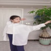 现代舞大码衬衣男女成儿童同款薄款抒情垂感宽松艺考中国舞表演服
