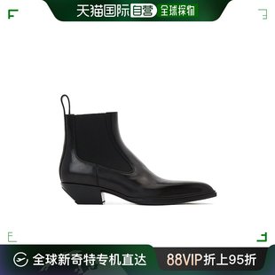 香港直邮Alexander Wang 亚历山大 王 女士 方跟短筒靴 30124B018