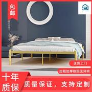 ins铁架床铁艺床架子床，1.5m简易床家居卧室个性，榻榻米床1.8m1m2米