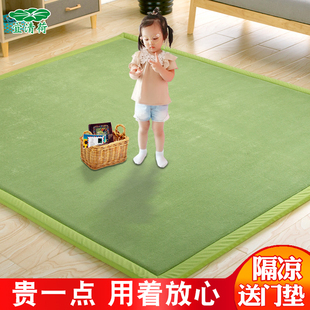 日式榻榻米铺毯四季儿童地毯卧室宝宝爬行垫折叠婴儿防摔地垫客厅