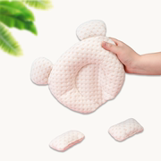 新生儿四季U型枕0-1岁宝宝彩棉婴儿枕乳胶婴儿枕头