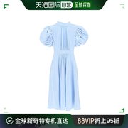 香港直邮ROTATE BIRGER CHRISTENSEN 女士 灯笼袖中长连衣裙 1122
