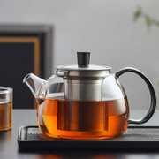 家用泡茶壶玻璃耐高温电陶炉煮烧水茶具套装功夫蒸闷沏茶单杯