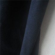 藏青色黑色弹力毛圈针织布料春秋，体恤衫小脚，裤男装休闲运动装面料