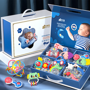 婴儿玩具新生的见面礼盒0一1岁宝宝满月礼物3到6个月幼儿早教用品