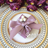 则礼 果实结婚喜糖盒 欧式创意婚礼糖果盒子紫色小号免折叠空盒
