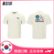 2024春夏 CA5韩国羽毛球服上装 男女同款速干个性时尚运动短袖T