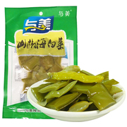 四川特产成都素食麻辣山椒香辣小吃零食  与美山椒海白菜 80g/袋