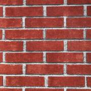 新中式美式复古仿红砖墙纸 LOFT风格做旧砖头墙纸 深红色土红色砖