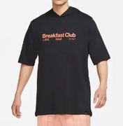 Jordan T恤DRI-FIT男子短袖连帽上衣速干纯棉针织黑色DQ7383-010