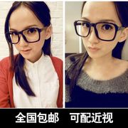 眼睛框镜架男2022韩版无镜片眼镜框架女潮复古简约个性圆脸长脸大