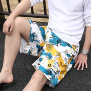 男士沙滩裤短裤泳裤男宽松休闲短裤运动裤男五分裤男大裤衩沙滩裤