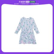 香港直邮潮奢 chaser 女童玫瑰扎染连衣裙(儿童/青年)童装