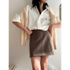 SOTHEA 今季大热B入款时髦刺绣条纹衬衫/韩国进口厚棉版