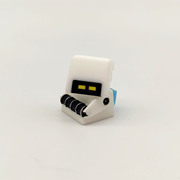 KT机械键盘个性键帽 手工树脂MO清扫机器人 头部可转动十字轴