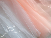 LB30 特别的细密网纱 白色和粉色 宽幅1.5米 DIY娃衣布料 半米价