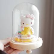 hellokitty盲盒手办，正版全套凯蒂猫摆件动漫，周边生日礼物新年