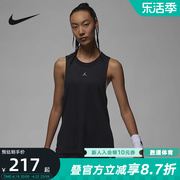 Nike耐克Jordan女子健身训练透气宽松速干运动背心无袖FB4630-010