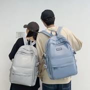 日系校园书包简约百搭双肩，包初高中学生电脑包大容量背包