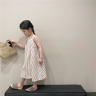 木西童品2022夏韩国(夏韩国)版女童连衣裙