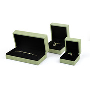 包装高档珠宝首饰包装盒，麂皮绒戒指盒项链，手镯手链饰品收纳盒