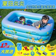 游泳气囊池冲气婴幼儿游泳池家用小孩子家庭室外泳池充气儿童小型