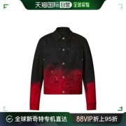 欧洲直邮louisvuitton(路易威登，)男士刺绣牛仔束腰夹克