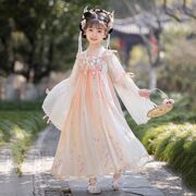 女童汉服夏款儿童花神古装薄款2024中国风连衣裙夏季超仙女孩