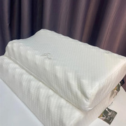 泰国天然乳胶枕头家用橡胶，枕芯男助单人护颈椎，阻纯色长方形睡眠枕